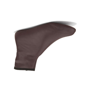 Chaussettes en cuir véritable extensibles pour hommes, chaudes, avec fermeture éclair, en cuir de vache véritable, pour la prière du Ramadan et de l'Aïd 2026 - Product Image 6