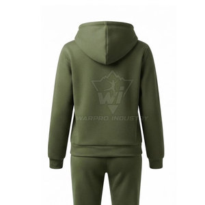 Conjunto Deportivo Personalizado con Pedrería para Mujer, Sudadera con Cierre y Pantalones Jogger, Conjunto de Dos Piezas - Product Image 5