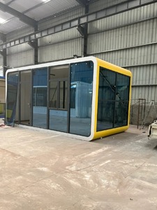 Fabricant Gold de maisons mobiles de <span class=keywords><strong>camping</strong></span>, maisons miniatures de 20 pieds et 40 pieds, prêtes à être expédiées, maison-conteneur à 3 chambres, fondation, cabane Apple - Product Image 2