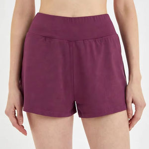 Shorts Deportivos de Cintura Alta para Mujer, Elásticos, Duraderos, Sin Costuras, para Yoga, Gimnasio y Running - Product Image 1