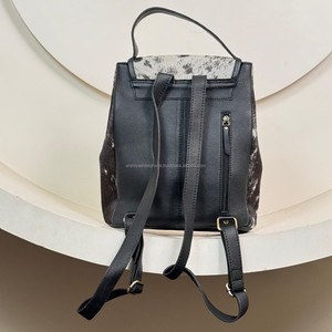 การออกแบบ ODM กระเป๋าเป้สะพายหลังของผู้หญิงหนังวัวเครื่องมือมือแฟชั่นยอดนิยมสำหรับการเดินทางและการเดินทางเป้สะพายหลังที่สะดวกสบาย - Product Image 5