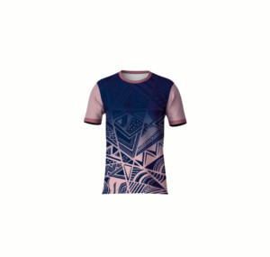 T-shirt de sport en jersey 100 % polyester 180 g à imprimé géométrique intégral, sublimation, anti-humidité - Product Image 2