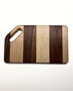 Planche à découper en bambou et résine, forme classique, écologique, monobloc, compatible lave-vaisselle, pour cuisine, service et fromage - Product Image 4