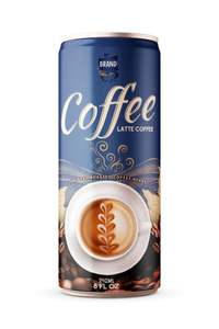 Boîte de café glacé instantané 250 ml, grains de café du Vietnam, haute qualité, saveur riche et fraîche, minceur, sans sucre, conception de marque privée - Product Image 4