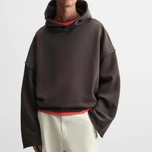 Sweat-shirt à capuche ample, doux et chaud, léger et confortable en coton, idéal pour la détente, le travail ou les activités de plein air - Product Image 3