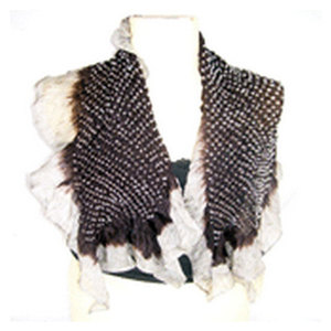 Écharpe longue en coton, lin et soie pour femme, motif Bandhani, style ethnique, imprimé sérigraphié en polyester, à rayures tie-dye, collection printemps - Product Image 3