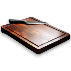 Planche à découper artisanale en bois d'acacia, planche à découper de qualité supérieure pour la cuisine, durable, résistante à la moisissure - Product Image 4