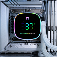 Refroidisseur liquide AIO Thermalright Frozen Horizon 360 Digital ARGB BLANC avec pompe 2800RPM, affichage de la température en temps réel, compatible Intel LGA 1851 AM5 PC