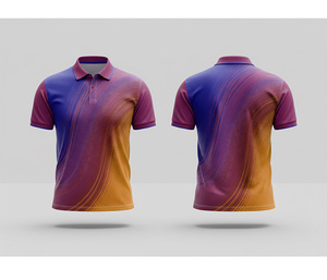 Custom Logo Sublimation Polo Shirt for Cricket Football Teams Durable Stitching for Men Women Youth Quick-Dry Dry-Fit Active Pol - Product Image 6
