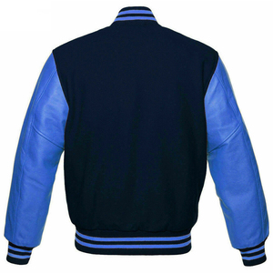 แจ็คเก็ต Letterman Varsity รุ่นใหม่สำหรับทุกเพศ ผลิตจากผ้าขนสัตว์ 100% กันลม แห้งเร็ว แขนยาว ใส่สบายในฤดูหนาว - Product Image 5