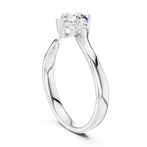 Luxury 925 Sterling Silver Round Cut Moissanite <b>Diamond</b> <b>Ring</b> Factory Wholesale Custom Jewelry Manufacturer - Product Image 4