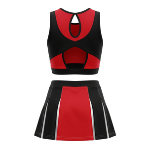 Uniformes de Porristas Sublimados Personalizados con Pedrería, Ropa para Equipo All Star, Traje de Baile para Competencia, Ropa de Actuación - Product Image 2