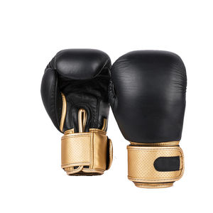 Guantes de Boxeo MMA Hechos a Medida de Alta Calidad con Cierre de Gancho y Bucle, Cuero Genuino, Absorben la Humedad, Impermeables, para Adultos - Product Image 2