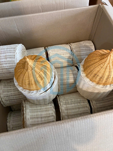HOT Exquisite Handmade Rattan <b>Gift</b> <b>Box</b> for <b>Ramadan</b> Mubarak Elegant Eco Friendly Wicker Storage <b>Box</b> for Arabic Festival - Product Image 5