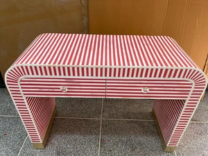 ILAHI's Bone Inlay <b>Drawer</b> Modern Design Agate Detailing <b>Storage</b> Portable Home Furniture - Product Image 3