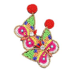 Pendientes de Cuentas Hechos a Mano con Diseño Único, Joyería para Mujer a Bajo Precio - Product Image 6