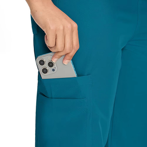 Ensemble de Blouses Médicales Personnalisées avec Logo en Gros, Uniformes d'Infirmière OEM ODM pour Hôpitaux, Tissu Extensible Respirant, Blouses de Médecin - Product Image 4