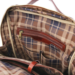 Sac à dos Oxford tendance, imperméable, avec poignée souple, fermeture éclair, style minimaliste unisexe, durable, multifonctionnel, capacité 25L - Product Image 4