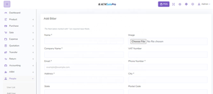 Billing <strong>Software</strong> for Manufacturing <strong>Units</strong> with Inventory, Production, and Sales Tracking Capabilities - Product Image 2