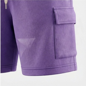 Ensemble 2 pièces pour femmes, imprimé géométrique, t-shirt à manches courtes et short cargo au-dessus du genou, coupe ample décontractée, vêtements de printemps et d'été - Product Image 6