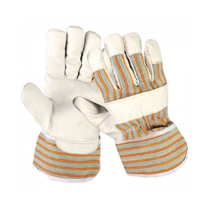 Gants de travail en cuir de vachette de haute qualité, fabrication canadienne, vente en gros, prix avantageux, protection de sécurité, gants de travail - Product Image 3