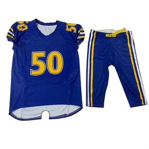 Uniformes de Fútbol Americano al por Mayor de Alta Calidad, Conjuntos de Fútbol Americano Universitario de Manga Corta, Cómodos y Elegantes, Servicio OEM - Product Image 1