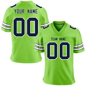 เสื้อฟุตบอลอเมริกันผ้าโพลีเอสเตอร์100% ผลิตจากโพลีเอสเตอร์ - Product Image 1