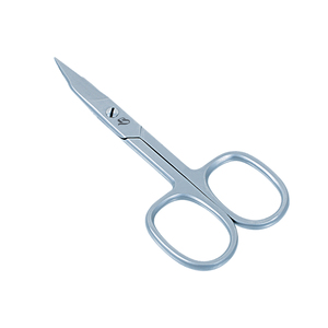 Tijeras Profesionales para Recortar Cejas BISONS de Alta Calidad – Tijeras Faciales de Acero Inoxidable con Hoja Recta para Depilación OEM - Product Image 3