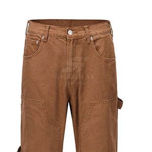 Jean classique décontracté pour un style urbain élégant, avec une qualité supérieure, pantalon homme délavé. - Product Image 6