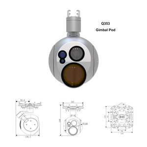 <span class=keywords><strong>Camera</strong></span> <span class=keywords><strong>Gimbal</strong></span> AI độ phân giải cao YAHREE Q353, hình ảnh 1280, quay 360 độ °   Kiểm soát an ninh và sử dụng công nghiệp <span class=keywords><strong>Camera</strong></span> <span class=keywords><strong>Gimbal</strong></span> AI - Product Image 3