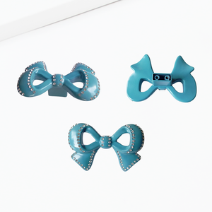 Zinc Alloy <b>Bow</b> Cabinet Handle Decorative Rhinestone Knob Cute Luxury Furniture <b>Pull</b> OEM ODM Service Kitchen Bathroom - Product Image 4