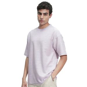 100% Cotton Men's Casual Short-Sleeve Boxy Fit T-Shirts High Quality Custom Hip Hop Style Breathable Plus Size Printed T-Shirts - Product Image 2