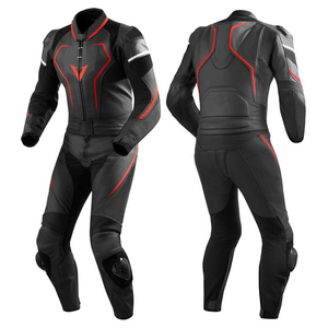 Traje de Motociclismo de Dos Piezas de Poliéster Transpirable de Alta Calidad, Diseño Profesional Personalizado con la Mejor Protección Frontal - Product Image 5