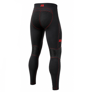 Leggings de moto durables avec tissu extensible flexible, soutien par compression, tissu respirant, design ajusté. - Product Image 3