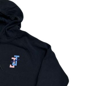 Sweat à capuche brodé en polaire douce, pull à manches longues, vêtement décontracté pour l'hiver, haut tendance - Product Image 5