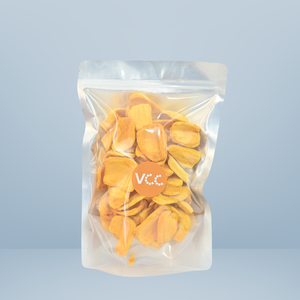 Chips de jackfruit lyophilisées sans pépins |   Jackfruit naturel non-OGM, 100% sucré, certifié HACCP, Vietnam, fruit extrêmement croustillant - Product Image 1