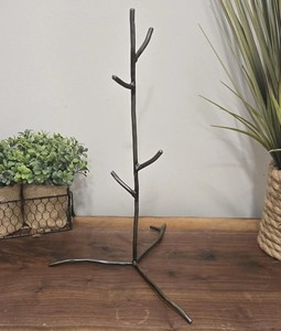 Modern Black Metal <b>Mug</b> <b>Tree</b> Holder Stand With Multiple Hooks Freestanding Coffee Cup Storage Rack For Kitchen storage Use - Product Image 2