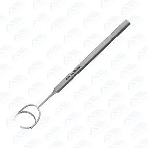 Instrumento Veterinario para Parto, Seguro y Efectivo, Gancho de Doble Punta, Acero Inoxidable Premium - Product Image 2