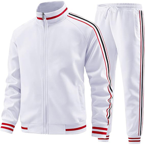 Conjunto de Sudadera con Capucha y Pantalones Deportivos para Hombre, Estilo Urbano, Invierno, Color Sólido, 100% Algodón, Felpa, Tejido Grueso para Deportes - Product Image 2