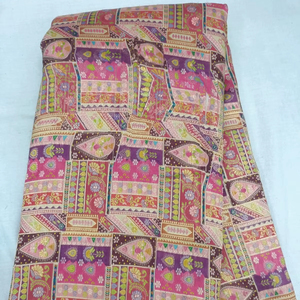 Tela de Poliéster Premium Dola Jacquard con Estampado Posicional, Material de Lujo para Prendas Étnicas con Tejido Jacquard Intrincado, 99 GSM, 44 de Ancho - Product Image 1