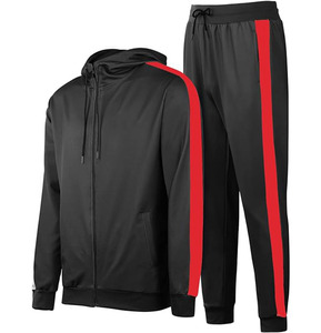 Ensemble de survêtement pour femme vert olive avec veste à capuche zippée et pantalon de jogging à rayures latérales - Product Image 3