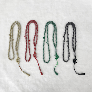 ลูกปัดเรซิ่นสีเหลืองอำพัน ทัสบีฮ์ เทสบีฮ์ 99 เม็ด ขายส่ง ลูกปัดพลาสติกขนาด 7 มม. ลูกประคำพลาสติกเรซิ่น ทัสบีฮ์ มุสลิม อิสลาม ลูกประคำสำหรับสวดมนต์ - Product Image 3