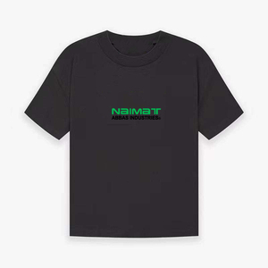 Naimat Abbas Industries เสื้อยืดผ้าฝ้ายแขนสั้นคอกลมลำลองสไตล์สตรีทแวร์ - Product Image 2