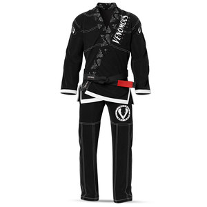 Kimono de Jiu Jitsu Brasileño Venomous Black Viper BJJ Gi Premium Pearl Weave, Uniforme de Grappling Duradero, 100% Algodón Transpirable - Product Image 2