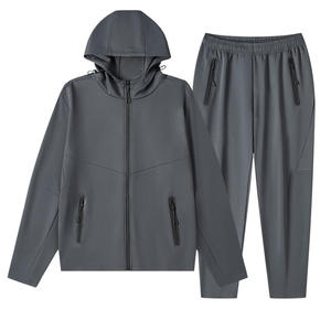 Men Track Suits Sets Long Sleeve Full <b>Zip</b> <b>up</b> Sweat Suit Active <b>Jackets</b> and Pants 2 Piece Outfits - Product Image 3