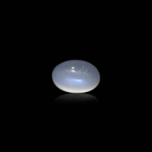 Natural Blue Moonstone Oval Cabochon 5.8 Carat Loose Gemstone for Fine Jewelry - Product Image 1