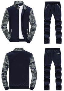 Conjunto Deportivo de 2 Piezas para Hombre, Sudadera con Capucha y Pantalones de Chándal de Algodón, Personalizable con Logotipo, Estilo Casual, para Invierno, Alta Calidad - Product Image 4