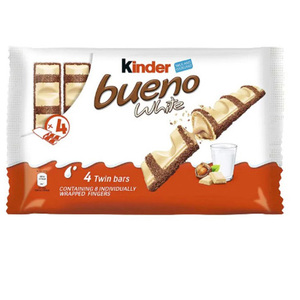 Barra de Chocolate Blanco Kinderr Bueno 43g para Exportación, Precios al por Mayor, Barato, Snack de Oblea de Chocolate Blanco, Muy Económico al por Mayor - Product Image 3