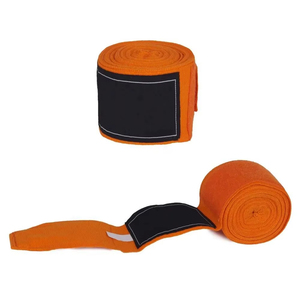 Vendas de Algodón Naranja para Entrenamiento de Boxeo, Cómodas para Usar en Todas las Estaciones - Product Image 3