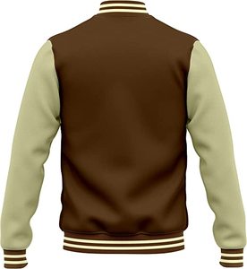 OEM Custom High Quality Waterproof Reversible Patchwork <b>Men</b> & Kids Baseball Varsity Letterman <b>Jacket</b> - Product Image 5